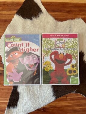 Sesame Street Elmo’s World Head, Shoulders, Knees And Toes DVD Count It Higher